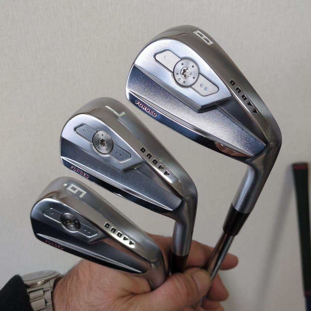 26 ONOFF KURO アイアン 6〜P 5本 モーダス110S