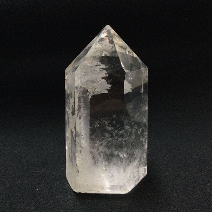 【神々の山、強力な浄化力】天然石 虹入りヒマラヤ水晶 六角柱