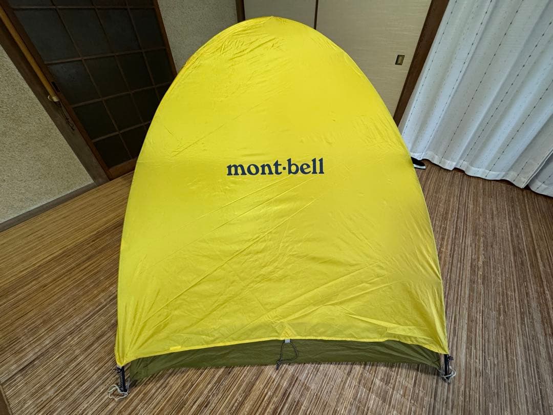 か*ん様 mont-bell モンベル クロノスドーム2型 シトロンイエロー