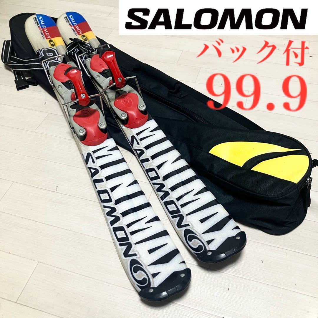 バック付/SALOMON MINIMAX サロモン ショートスキー/ファンスキー