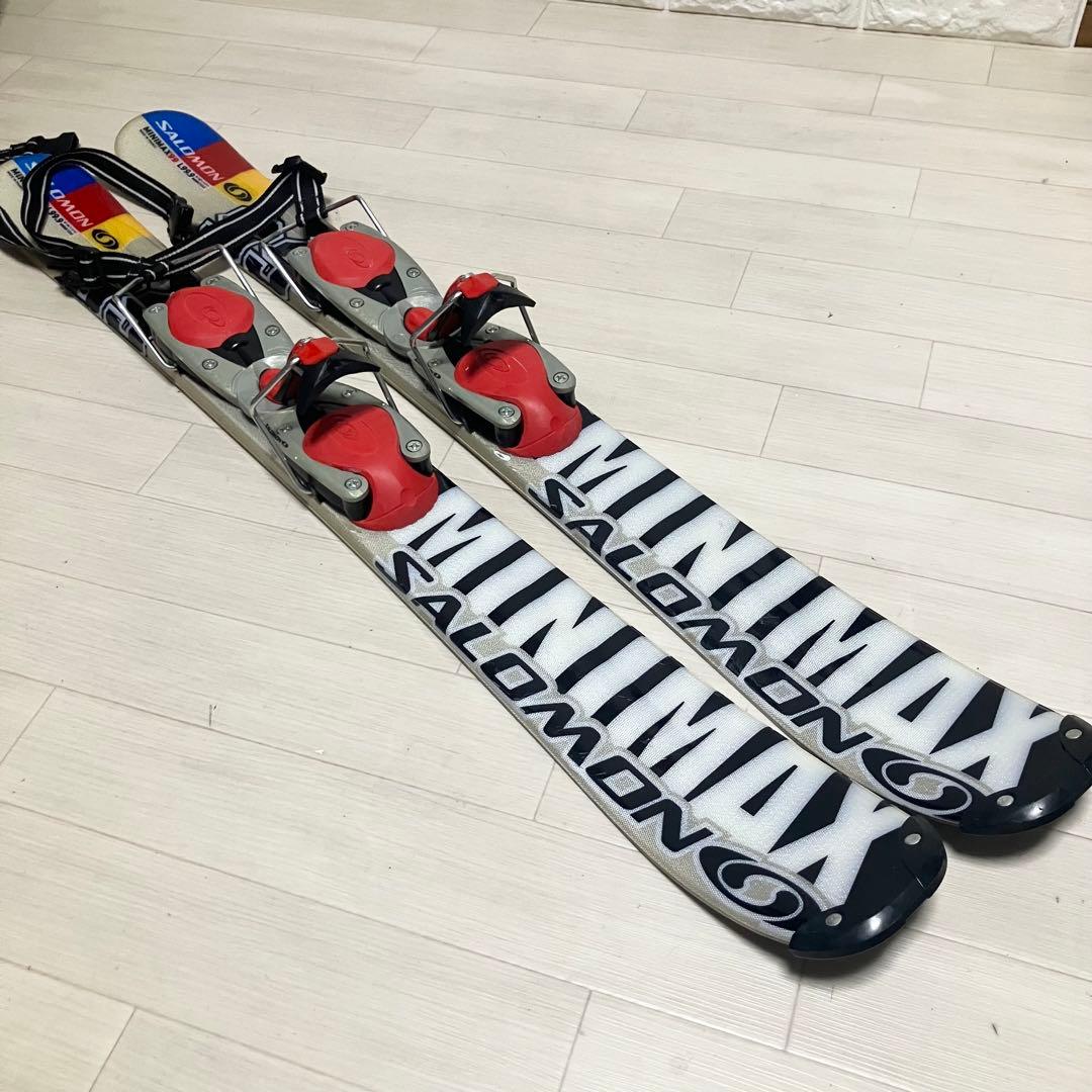 バック付/SALOMON MINIMAX サロモン ショートスキー/ファンスキー