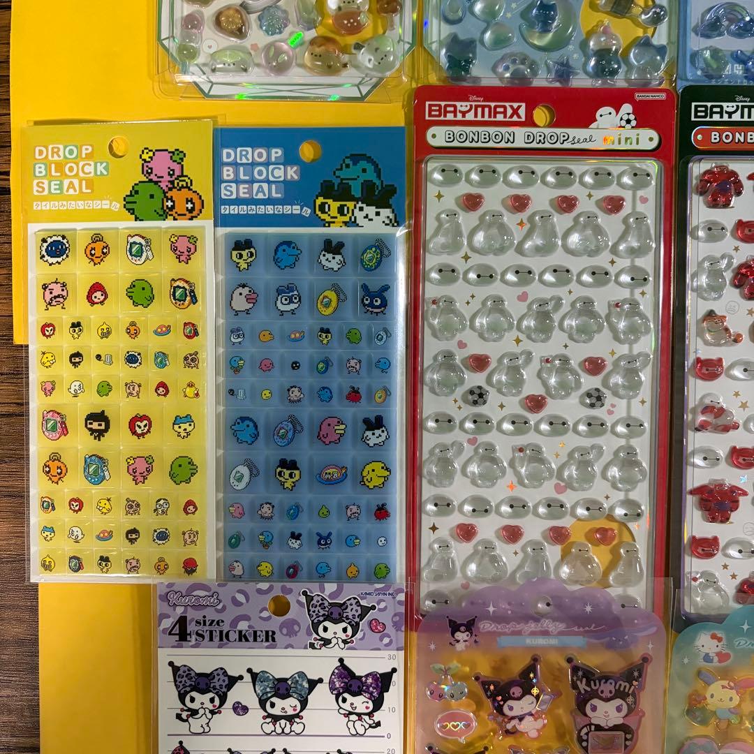 【正規品】ボンボンドロップシール　各種16枚セット