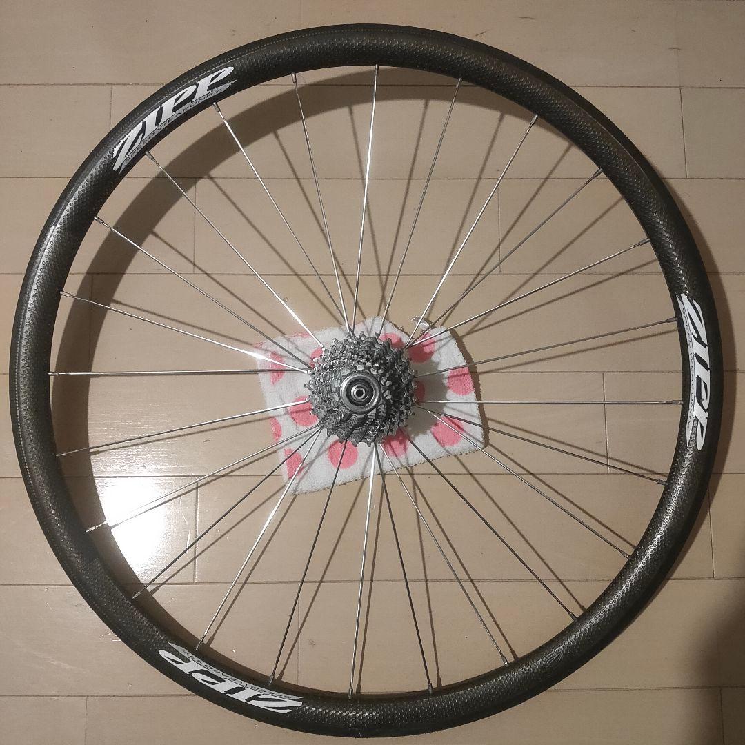 （ジャンク）ZIPP 202 チューブラー　カンパニョーロフリー前後セット