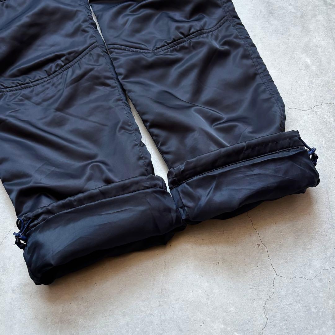 【極美品】PEARLEY GATES パーリーゲイツ 中綿ナイロンパンツ ロゴ