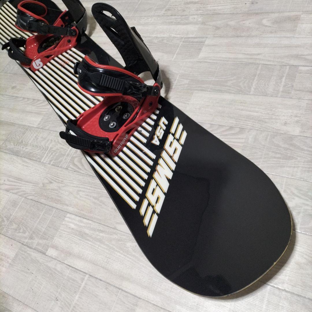 SIMS シムス　BURTON スノーボード板　キャンバー　スノーボードセット