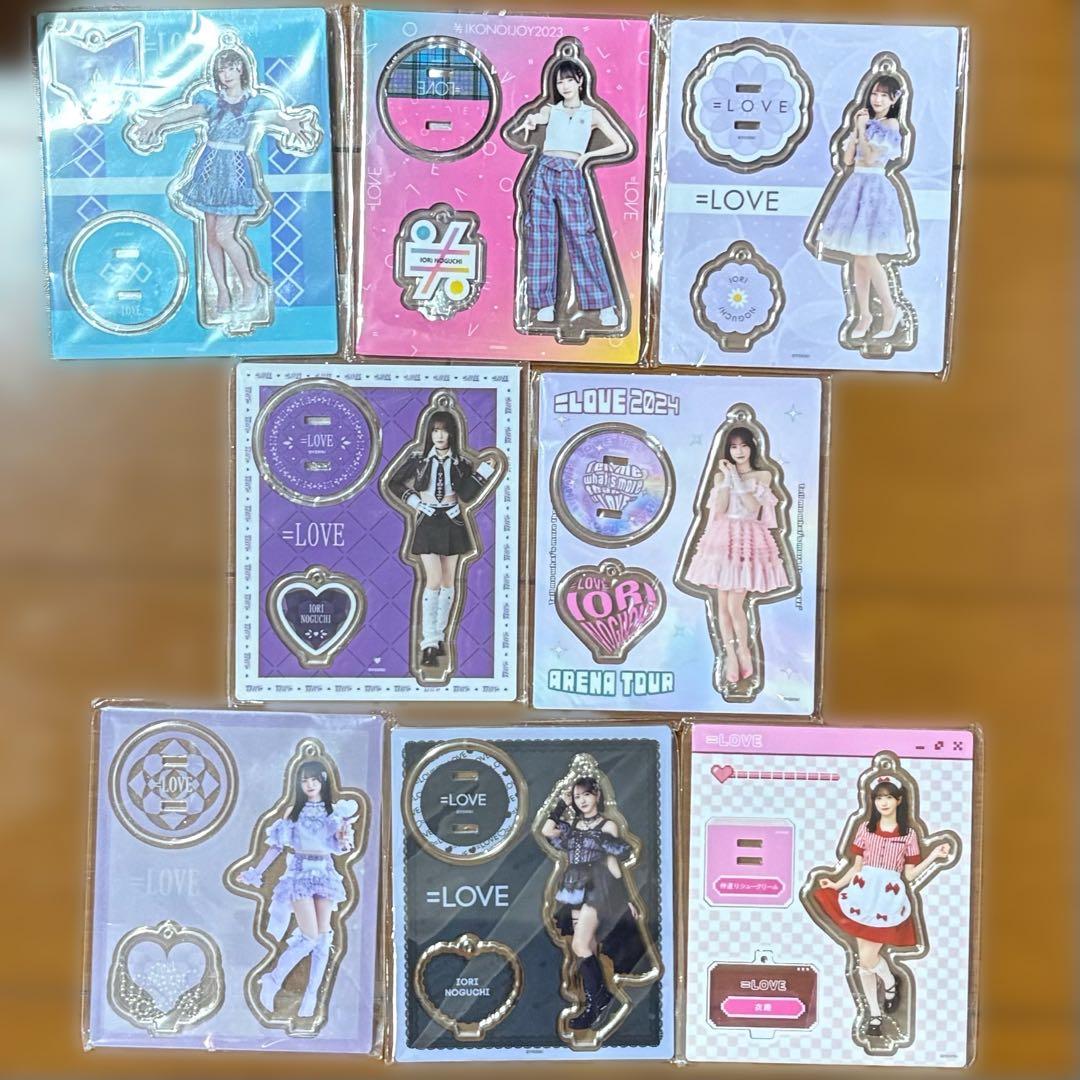 炒*め様 =LOVE イコラブ　野口衣織　アクスタ　アクリルスタンド まとめ売り