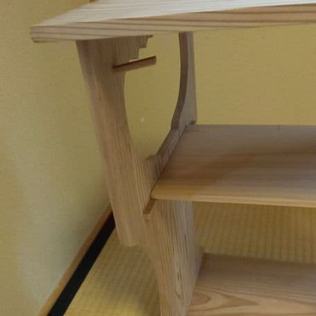 A 95       茶道       杉棚  ( 玄々斎好み )