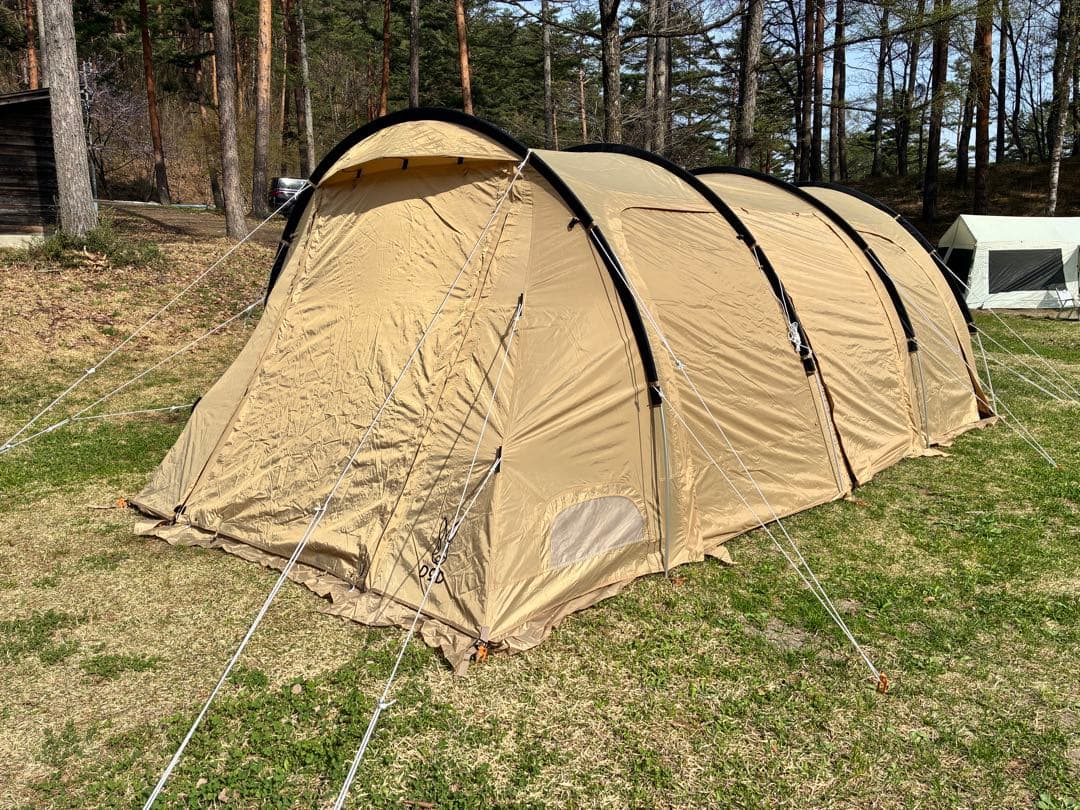 DOD カマボコテント3Mタン　カママットM カマザシキM 3点セット