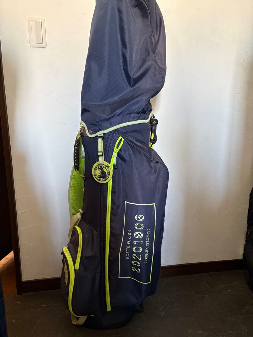 ニューバランス　軽量ゴルフバッグ ネイビー