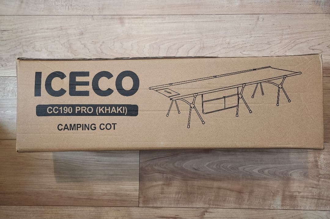 ICECO CC190 PRO (KHAKI) キャンピングコット