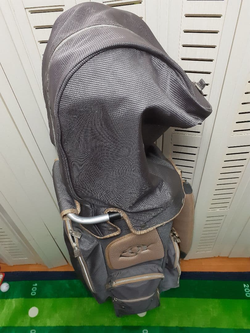 キャディバッグ (キャスター付)ZOY ＋アイアンカバー 手渡しOK