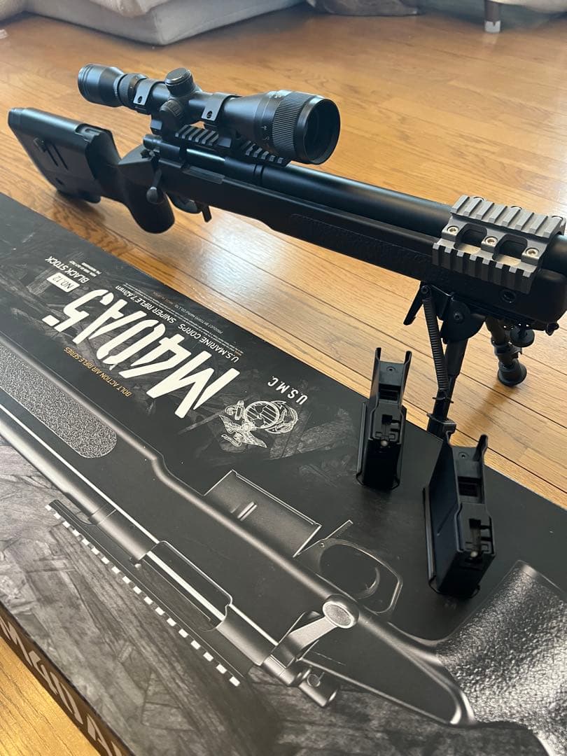 M40A5 スナイパーライフル スコープ付　マガジン2個付き