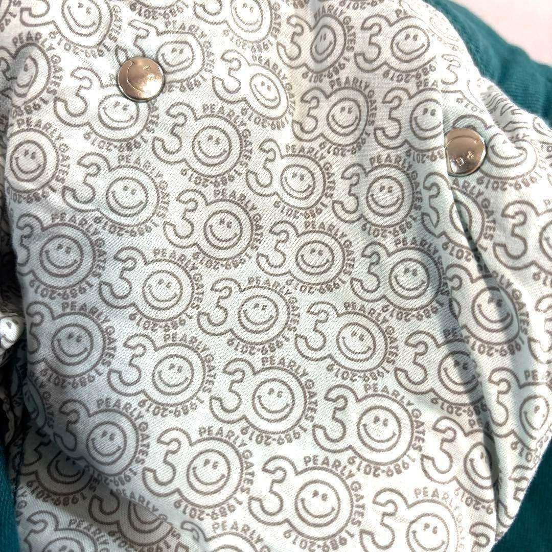 パーリーゲイツ　6/LL 30周年記念　ロングパンツ　大きいサイズ　グリーン系