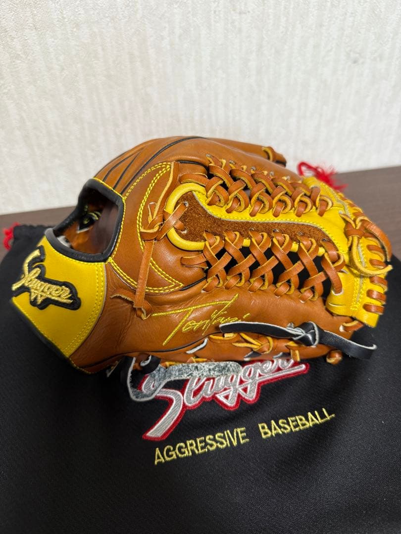 【希少】久保田スラッガー　M00型　鳥谷引退記念グローブ　プロ限定仕様