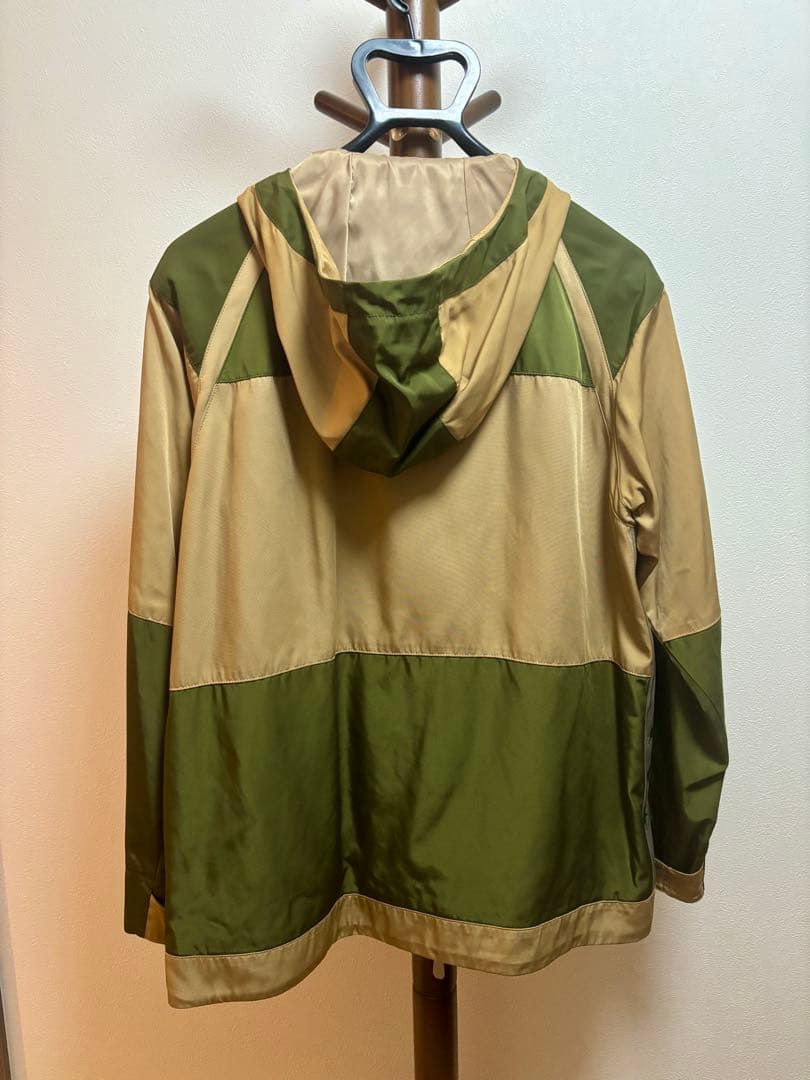 ハンティングワールド フィッシングジャケット オリーブグリーン ベージュ