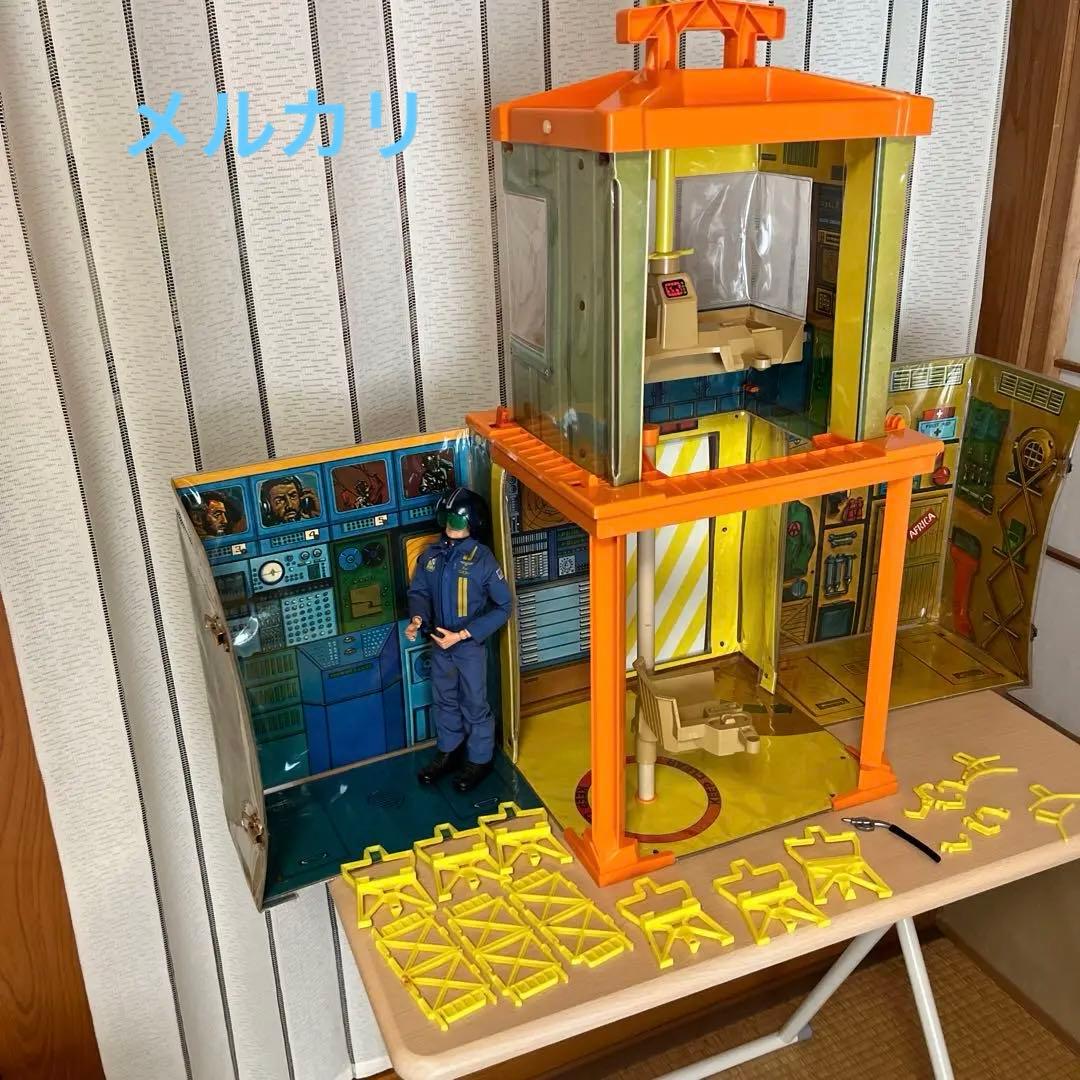 GI.joe 司令部基地　アドベンチャーチーム　1973年　ハズブロ社製