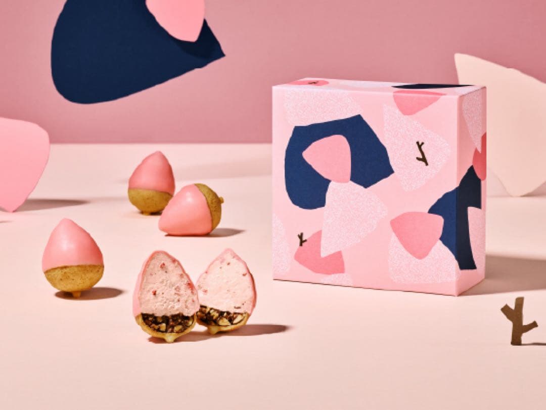 S スノー　名古屋限定　どんぐりぼうし　赤