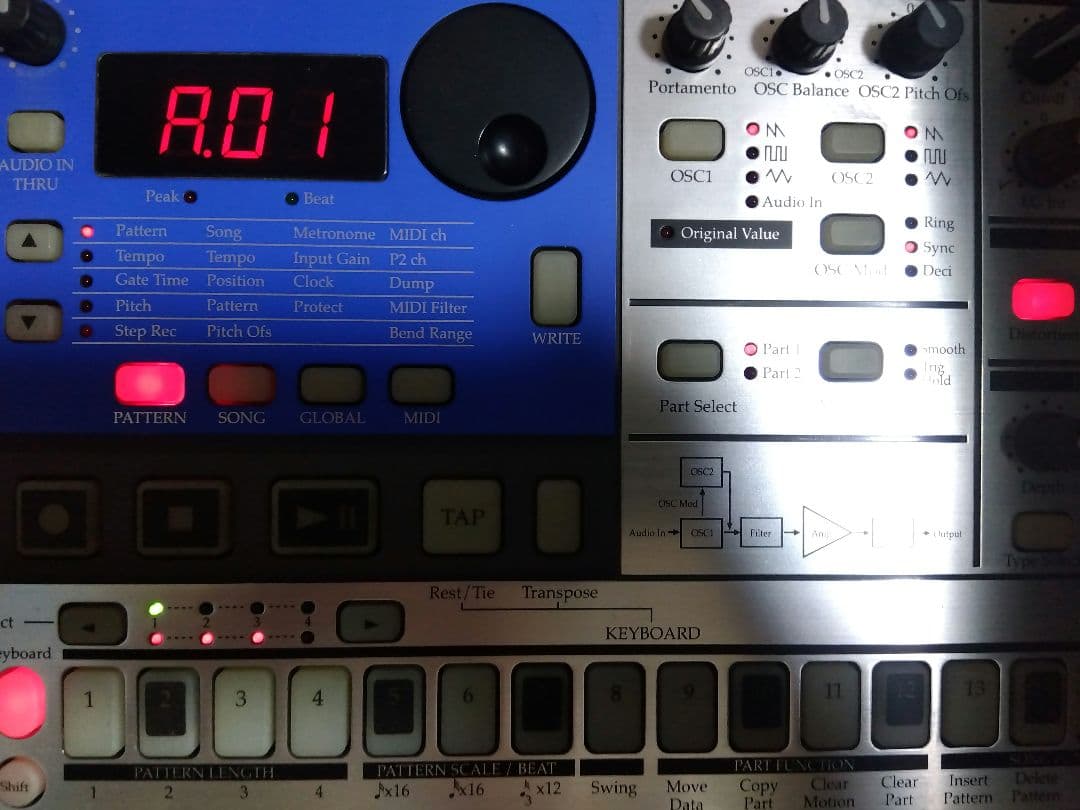 限定値下げ KORG EA-1 アナログ　シンセサイザー 　美品 コルグ