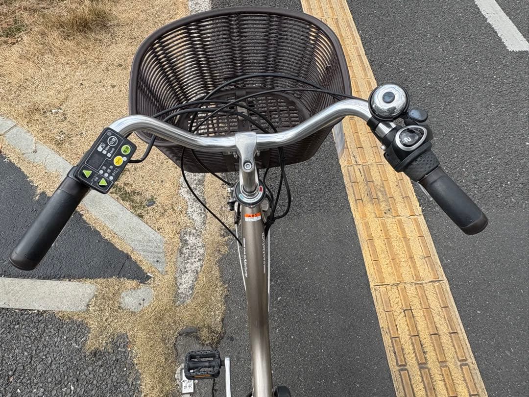 中古YAMAHA電動アシスト自転車　8.7Ah 大阪　017番