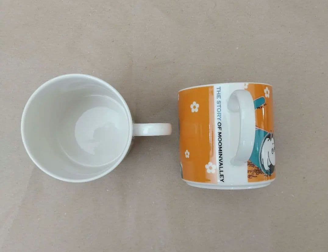 未使用 MOOMIN マグ カラーBox入り スナフキン ミイ フローレン２個組