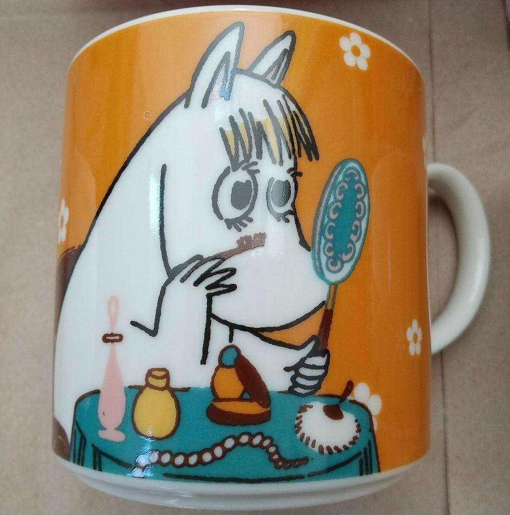 未使用 MOOMIN マグ カラーBox入り スナフキン ミイ フローレン２個組