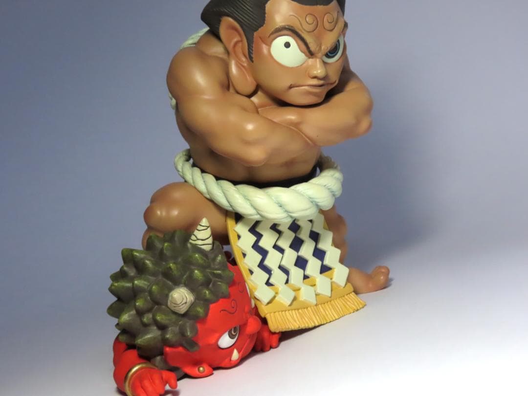 【瀧下和之】　千代の富士　　鬼踏み：赤　　千代の富士フィギュア