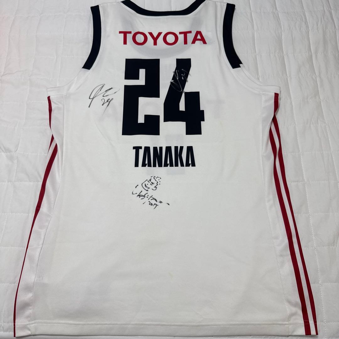 Bリーグ　サイン入りユニフォーム　田中大貴　井上雄彦スラムダンク