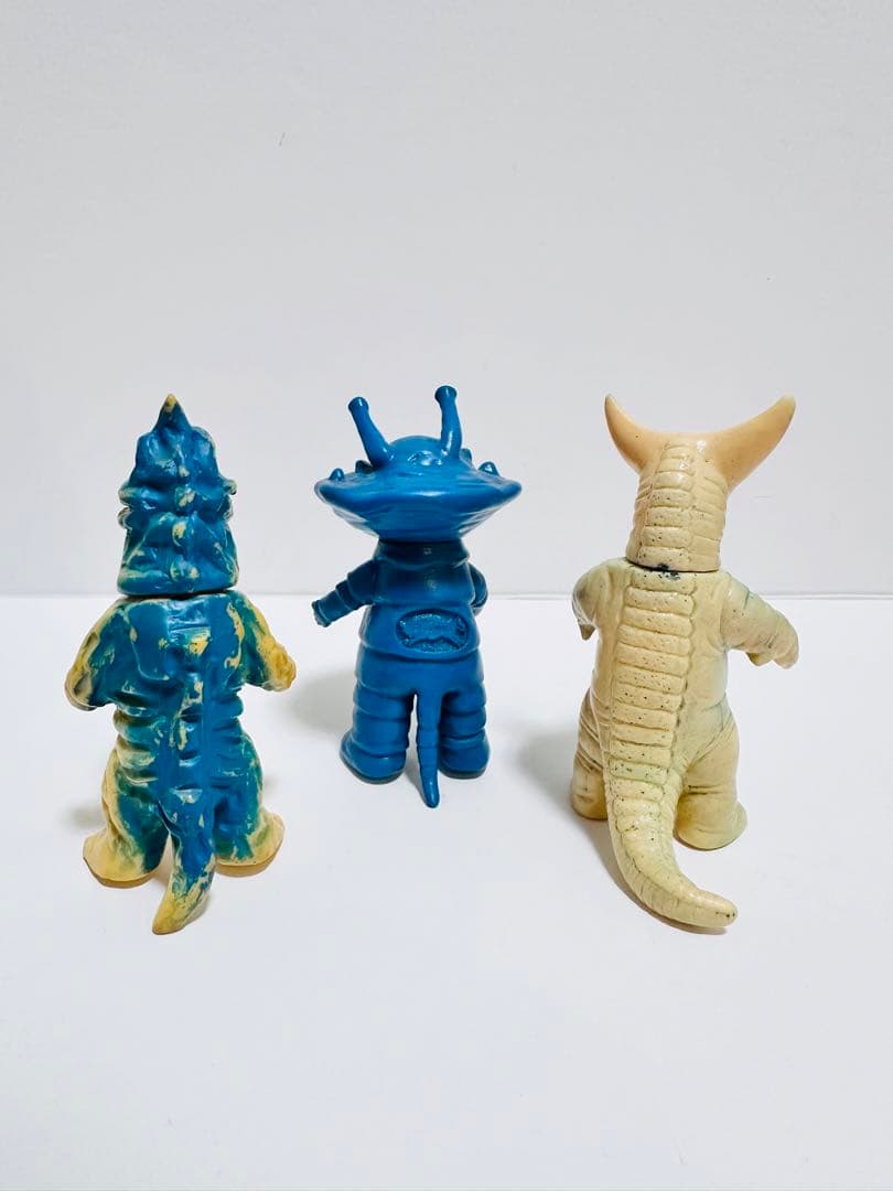 訳あり　ブルマァク　ソフビ 3体セット