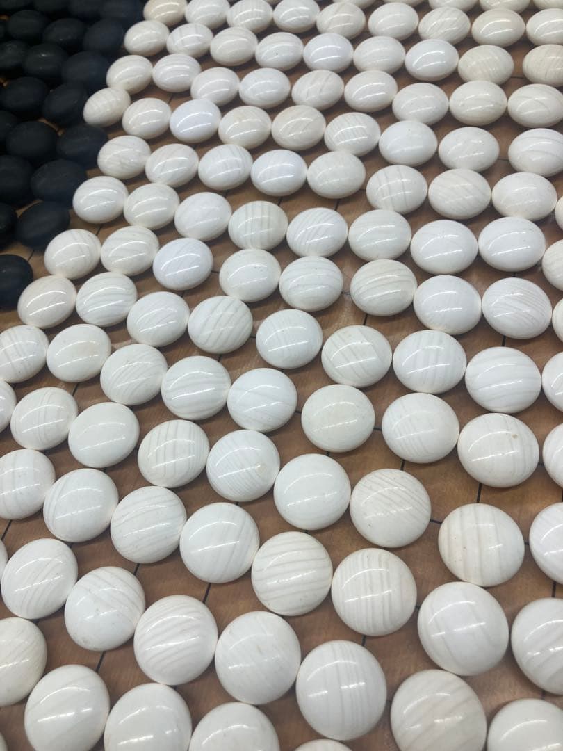 高級囲碁セット　40号碁石　5寸6分基盤