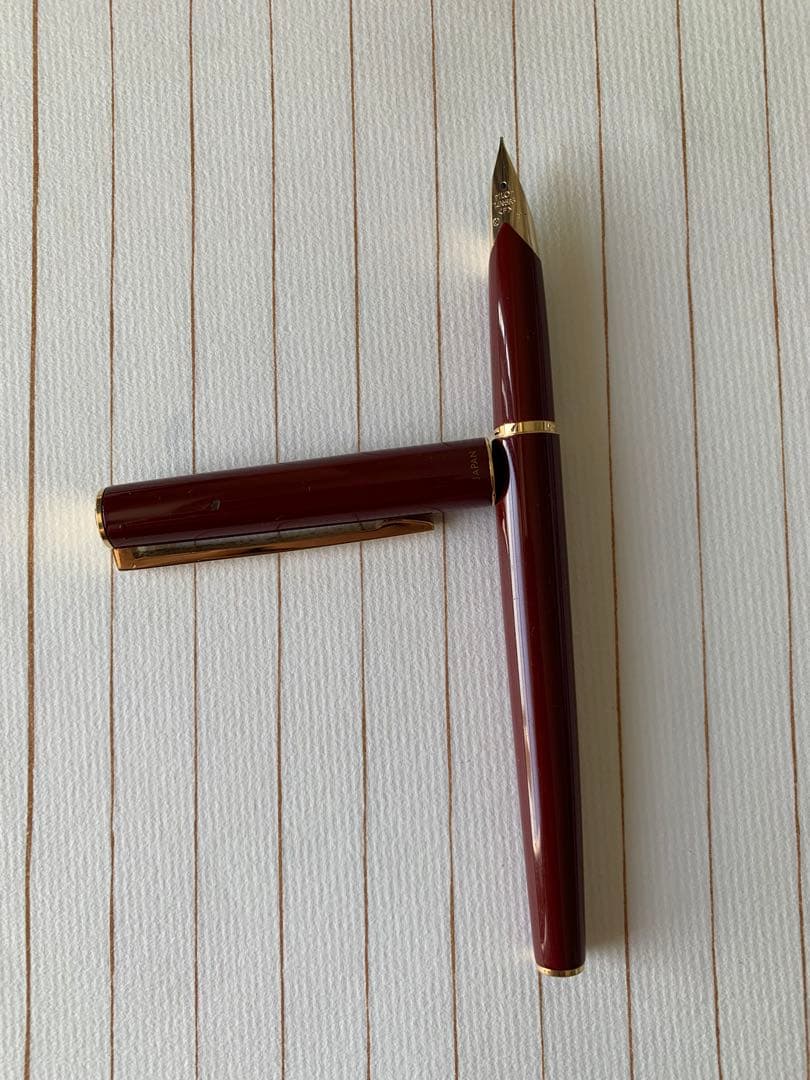 パイロット14K万年筆 &プラチナ18K万年筆