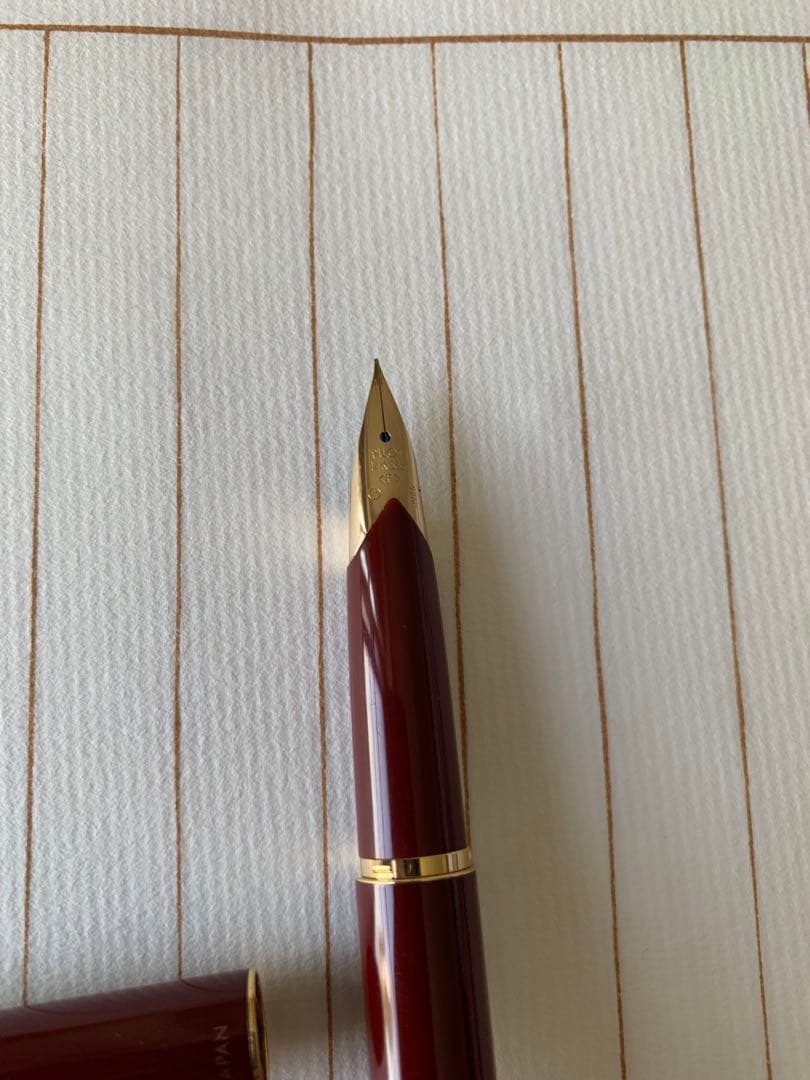 パイロット14K万年筆 &プラチナ18K万年筆