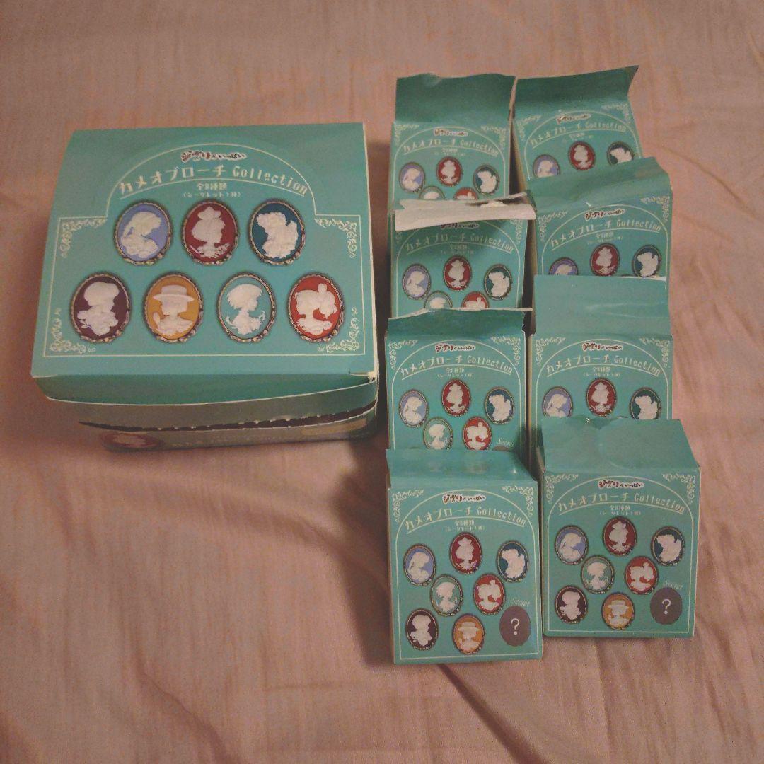 【完全未使用】ジブリ カメオブローチコレクション(シークレット付全8種)
