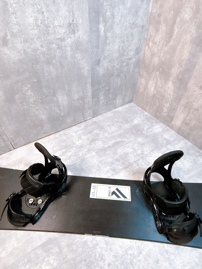 スノーボード　FANATIC E-ONE 155cm バートンビンディング付　M