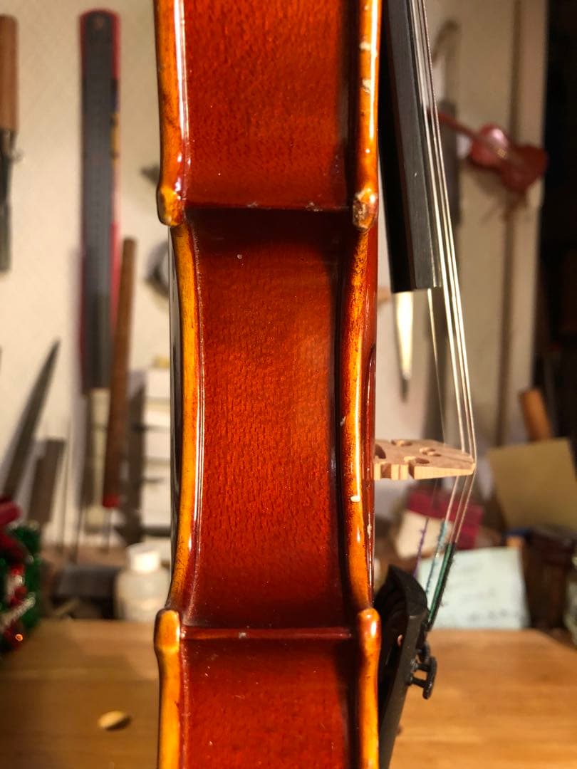 【駒&魂柱調整済】Suzuki分数バイオリンNo230 1/8 2011