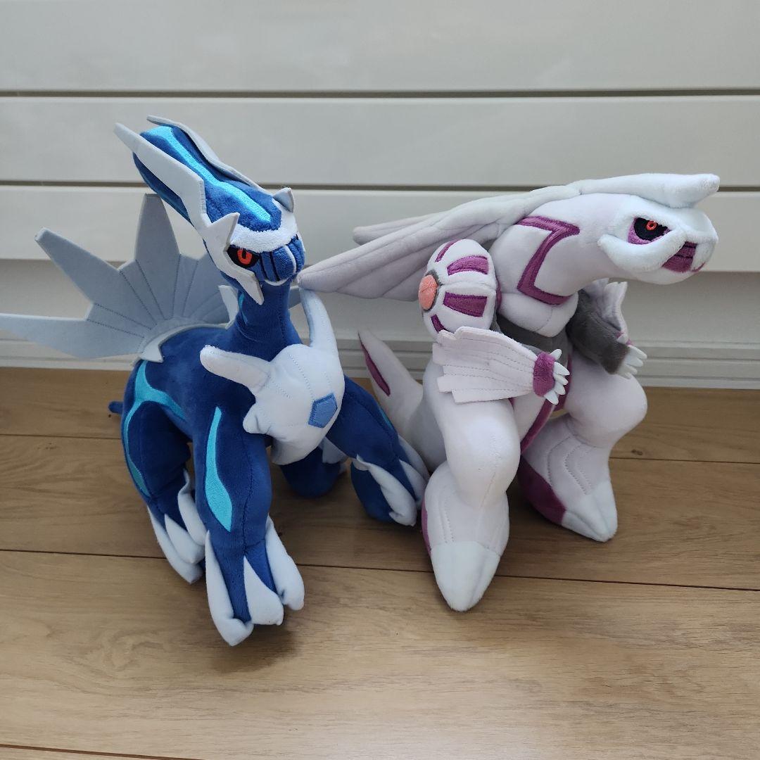 ポケモン ディアルガ パルキア ぬいぐるみ