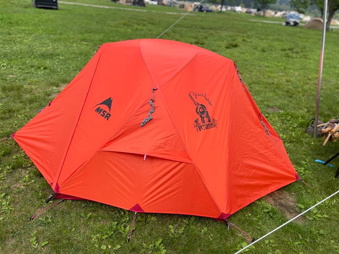 希少テント！MSR エムエスアール ガイドラインプロ2 生刷り付き