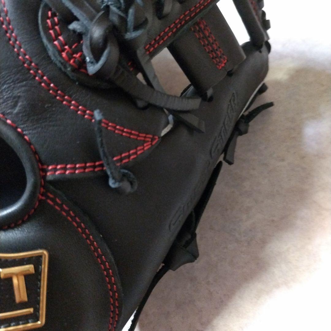 【2023年製】柔らかの人気アイテム　軟式用グローブ　ゼット　ブラック