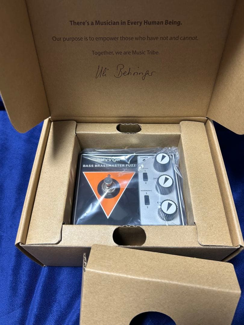 Behringer BASS BRASSMASTER FUZZ 美品