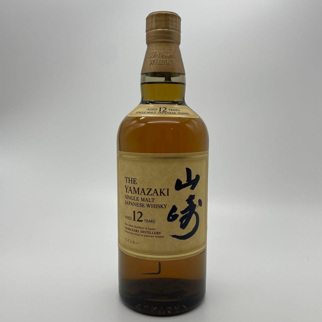 tt　新品未開封　山崎12年　シングルモルトウイスキー　700ml　箱なし