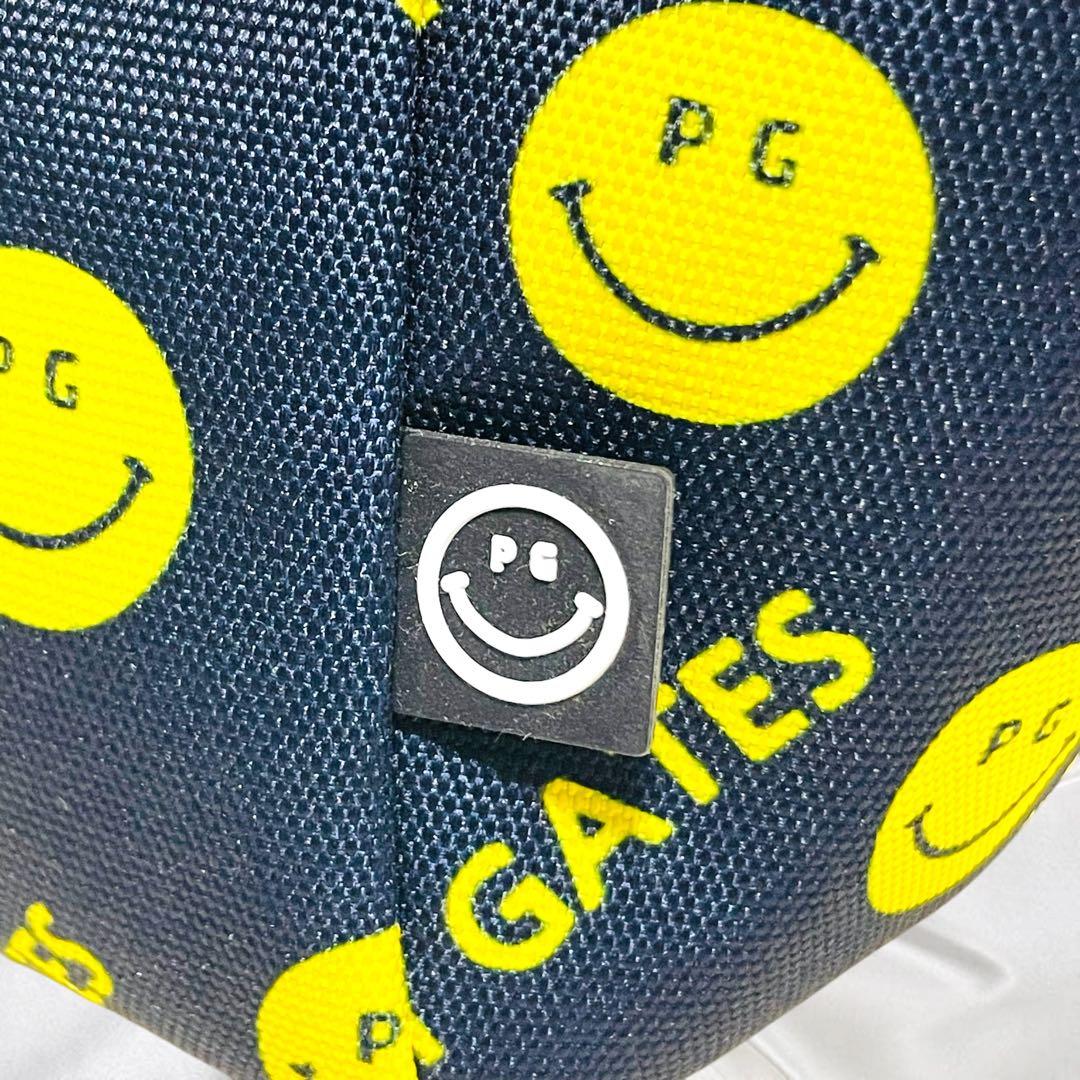 【PEARY GATES】美品パーリーゲイツ カートバッグ スマイル ニコちゃん