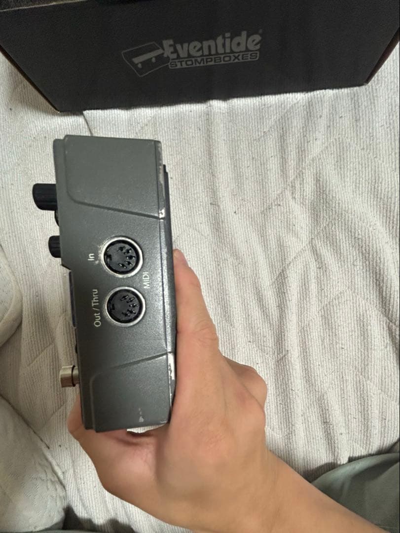Eventide TimeFactor ディレイ 箱、説明書、アダプター付き