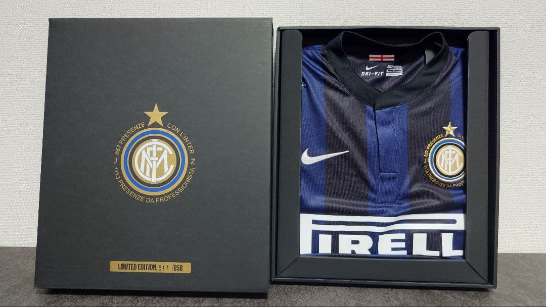 正規品・未使用　インテル サネッティ 13/14 引退記念 ユニフォーム