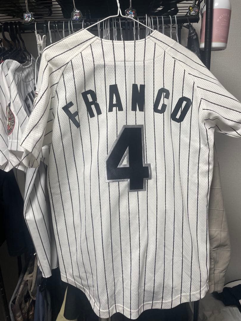 千葉ロッテマリーンズ　フランコ選手 ユニフォーム 4番　レア　Mサイズ