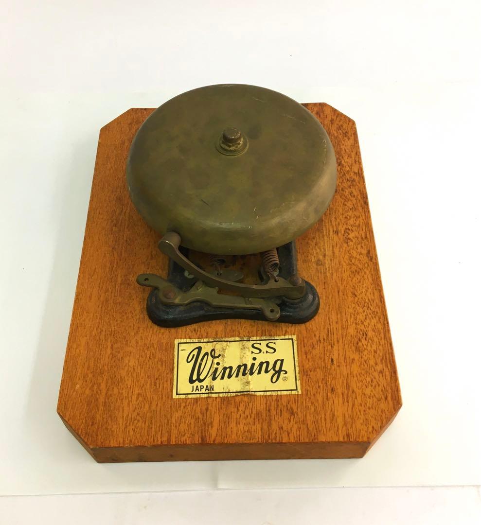 S.S. Winning アンティークベル ボクシング ゴング