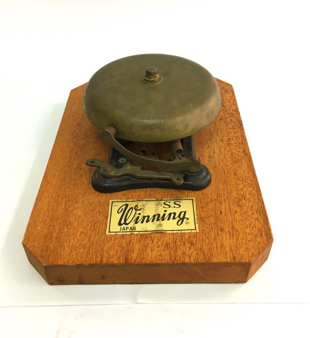 S.S. Winning アンティークベル ボクシング ゴング