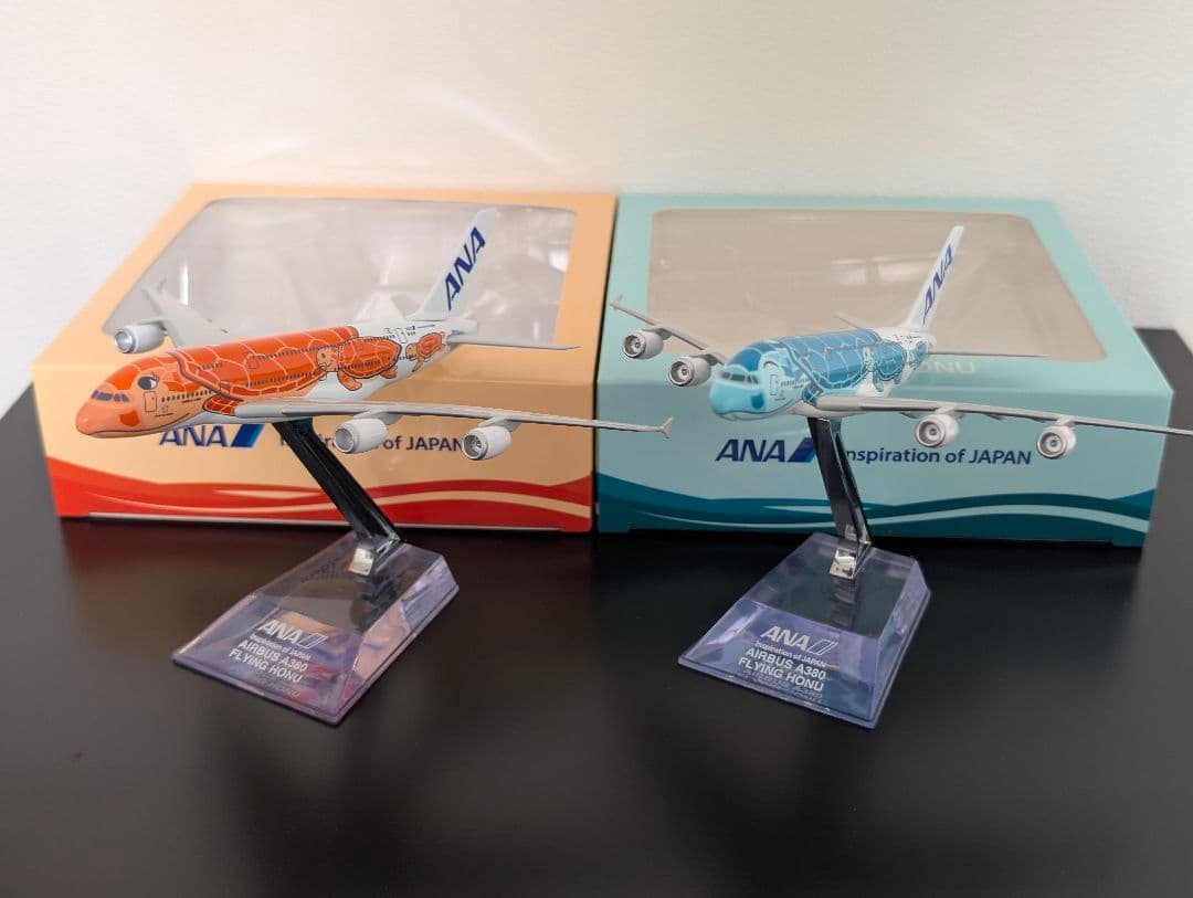 ANA A380 フライングホヌ 機内販売限定品 2号＆3号機セット 1/500