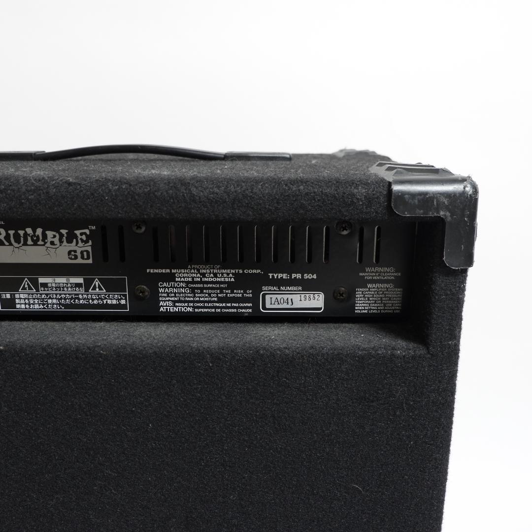 Fender Rumble 60 ベースアンプ フェンダー 動作品 送料無料