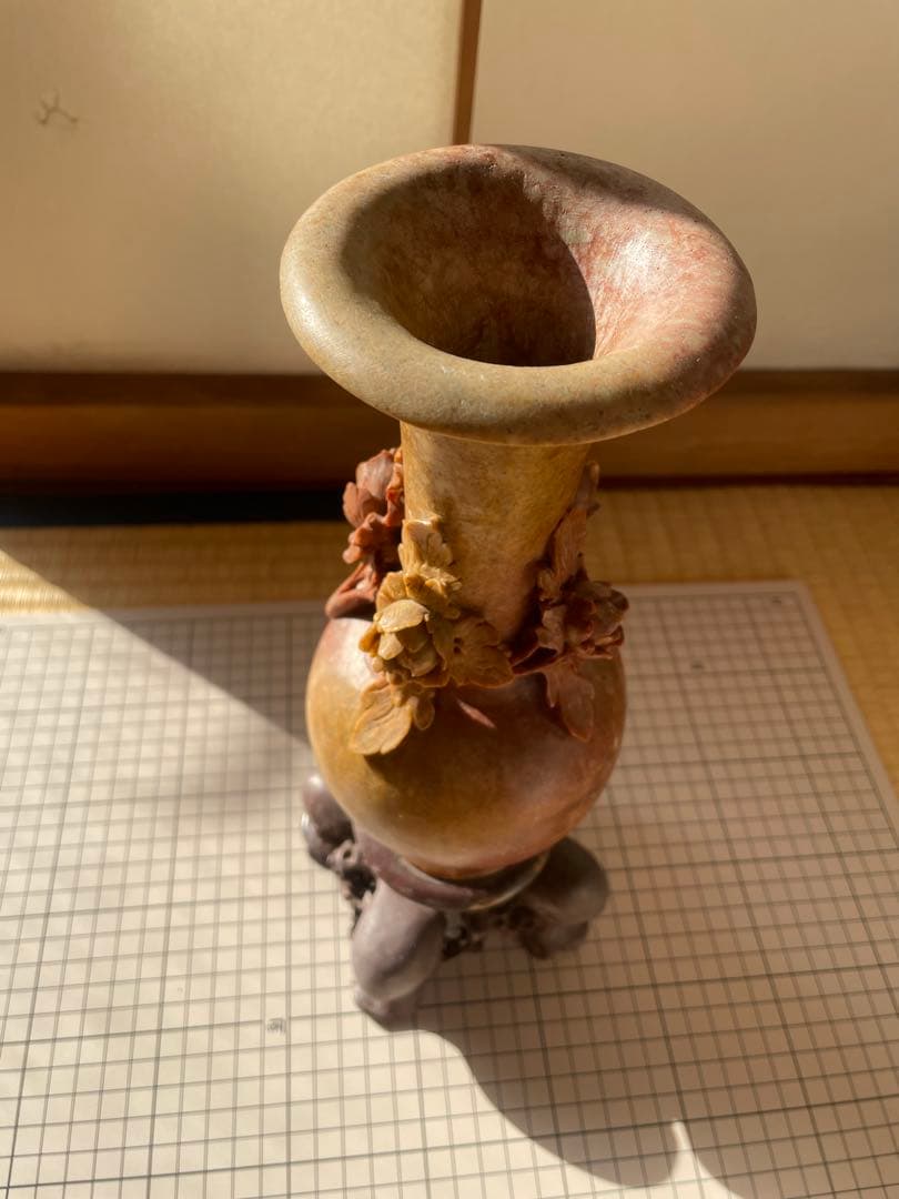 時代 砡製 花瓶 高さ約30㎝