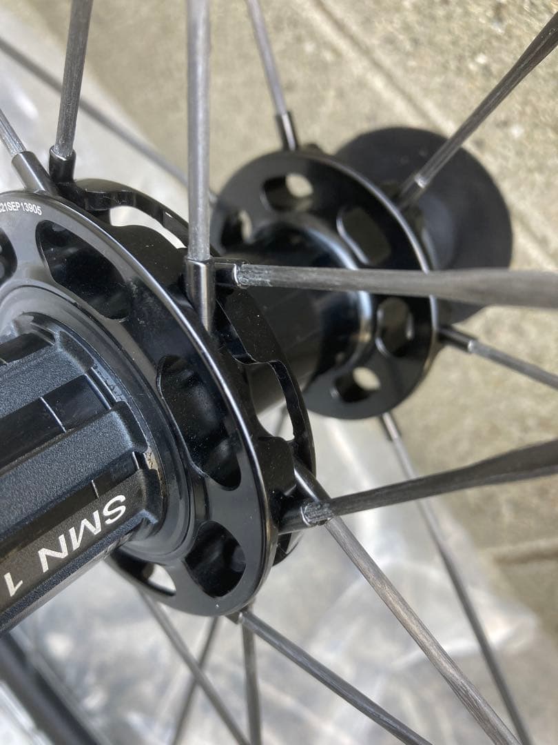 メカニコTLRカーボンDISCホイール　前後セット送料込み