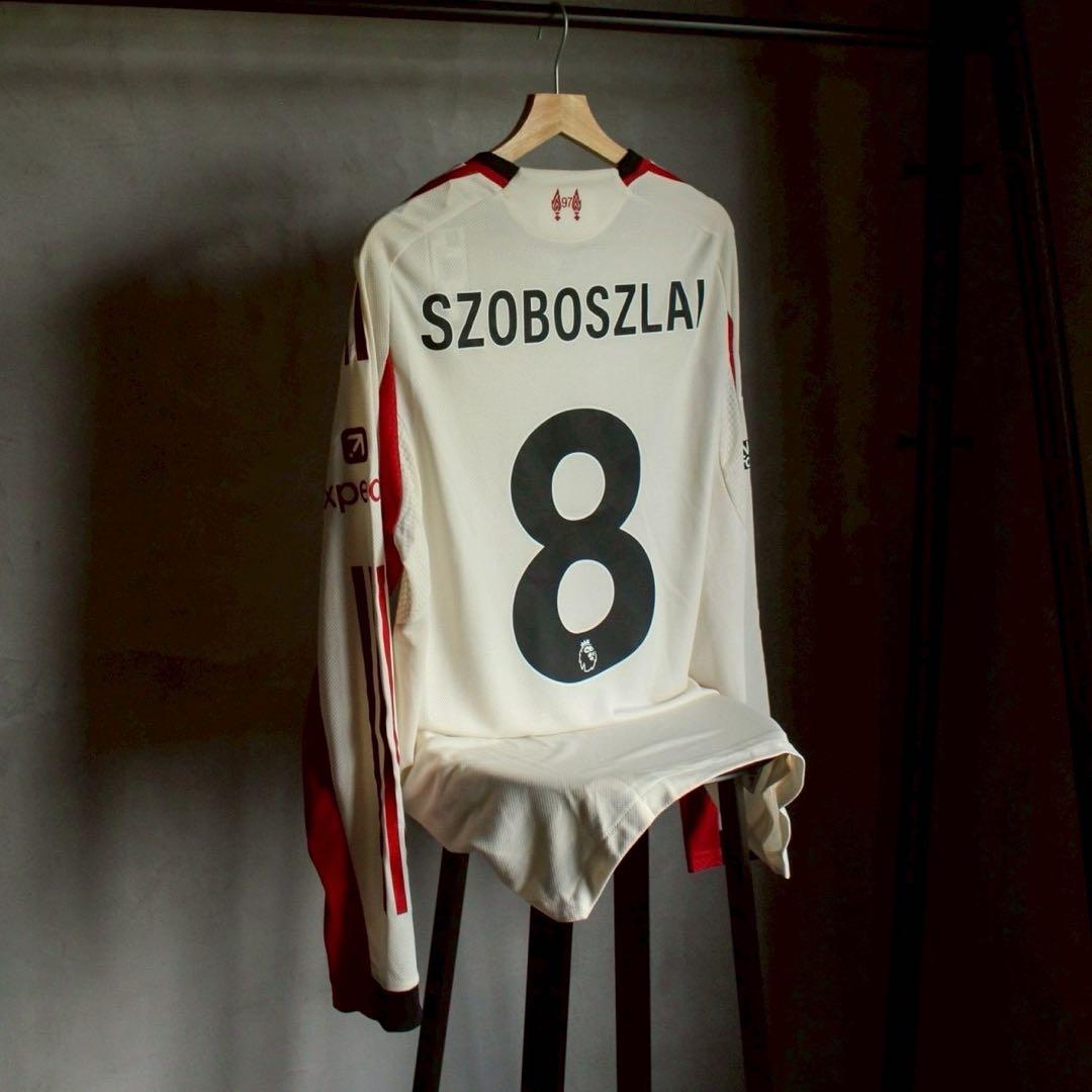 リバプール 25/26 ユニフォーム アウェイ オーセンティック ソボスライ L